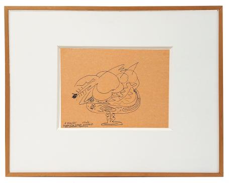 Tekening van de Belgische tekenaar Lionel Vinche