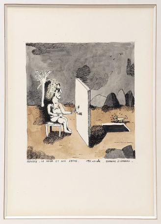 Grafisch kunstwerk van Lionel Vinche uit 1975