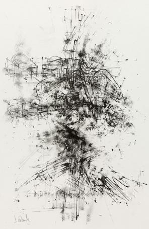 Lithografie uit 1980 van Jules Lismonde