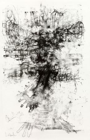 Lithografie uit 1979 van Jules Lismonde