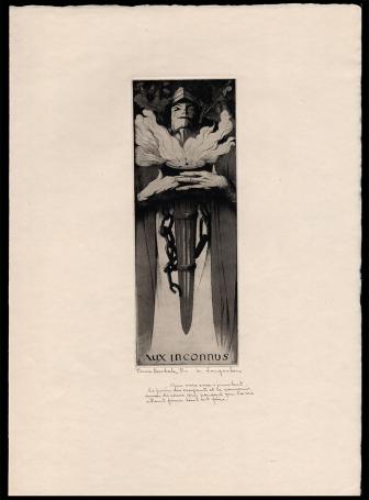 Langaskens Maurice met een ets, Aux inconnus