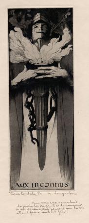 Ets van de Belgische etser M. Langaskens