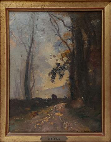 Franse kunstschilder Louis Cabié