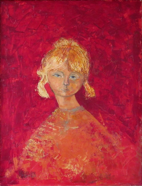 Schilderij uit 1971 van Louis Moeyersons