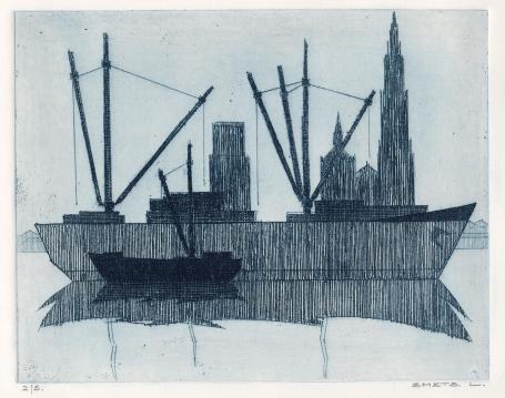 Grafisch kunstwerk online kopen van L. Smets