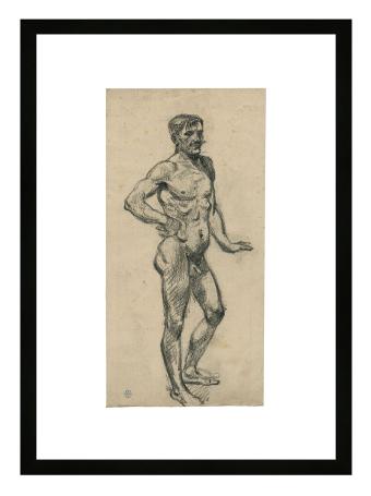 tekening van de Belgische kunstenaar Lucien van der Borcht