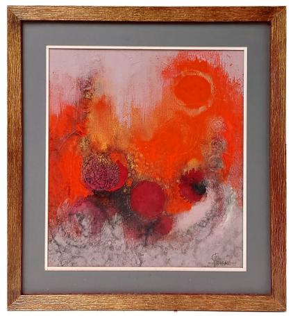 Abstract-expressionistisch schilderij