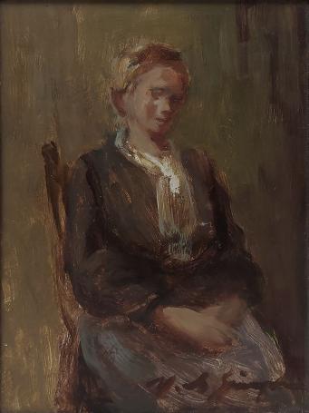 Schilderij van kunstschilderes Marthe De Spiegeleir