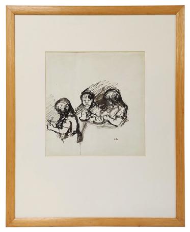 Pentekening van de Belgische kunstenaar Maurice Dupuis kopen