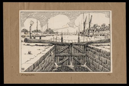 Tekening van Maurice Pauwaert