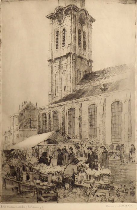 Belgische etser Romain Malfliet