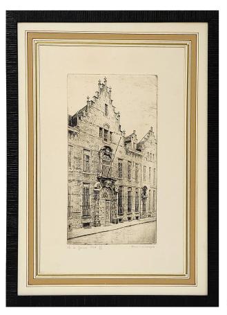 Mooie ets van Romain Malfliet kopen