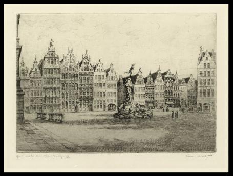 Ets van de grote markt te Antwerpen