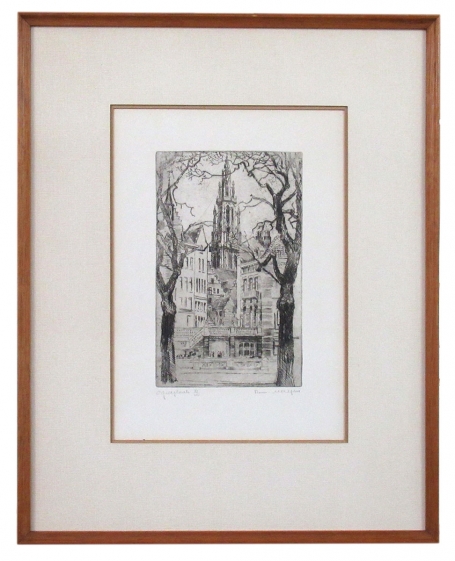 Ets van de Belgische kunstenaar Romain Malfliet