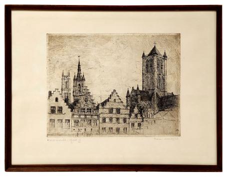 Koremarkt - Gent , ets van Romain Malfliet kopen