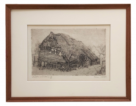 Ets van de Belgische kunstenaar Romain Malfliet