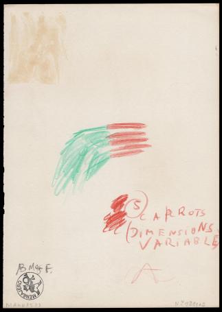 Kunstwerk op papier van de Belgische kunstenaar Werner Mannaers kopen