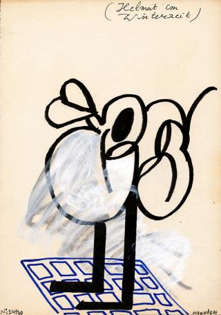 Kunstwerk uit 2007 van de Belgische kunstenaar Werner Mannaers