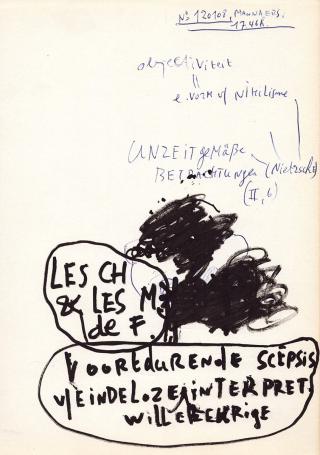 Kunstwerk uit 2008 van de Belgische kunstenaar Werner Mannaers