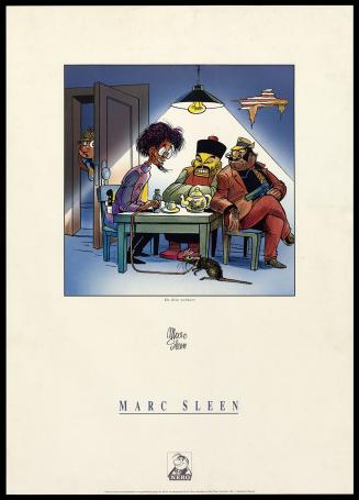 Gesigneerde poster van Marc Sleen kopen