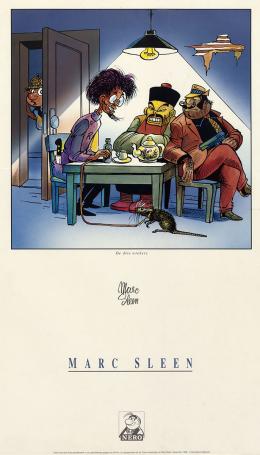 Belgische striptekenaar Marc Sleen