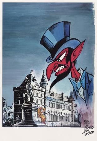 Belgische striptekenaar Marc Sleen