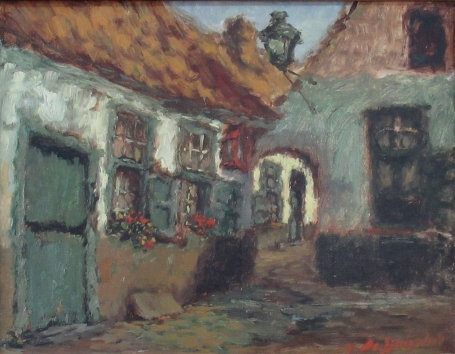 Schilderij van kunstschilderes Marthe De Spiegeleir kopen