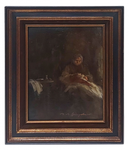 Schilderij van de Belgische schilderes Marthe De Spiegeleir kopen