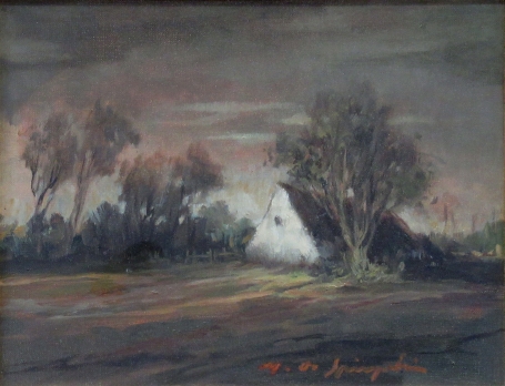 Schilderij van kunstschilderes Marthe De Spiegeleir kopen