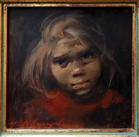 Schilderij van kunstschilderes Marthe De Spiegeleir