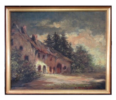 Schilderij van de Belgische schilderes Marthe De Spiegeleir kopen