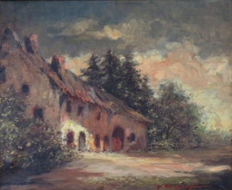 Schilderij van kunstschilderes Marthe De Spiegeleir kopen