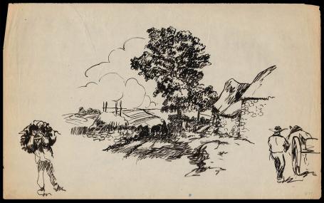 Penseelschetsen van F. Masereel aankopen