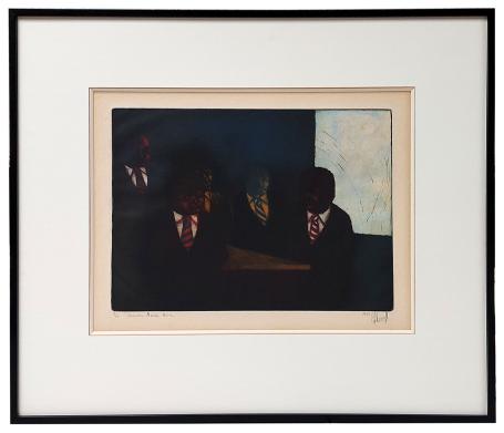 Ets van de Belgische kunstenaar Maurice Pasternak