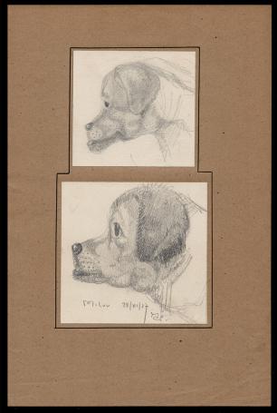 Tekening van Maurice Pauwaert uit 1937
