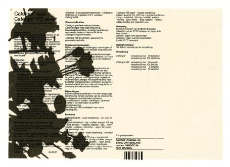 Grafisch kunstwerk van M. De Blieck