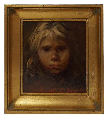 Schilderij van de Belgische schilderes Marthe De Spiegeleir