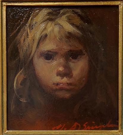 Schilderij van kunstschilderes Marthe De Spiegeleir