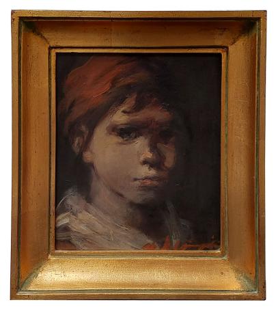 Schilderij van de Belgische schilderes Marthe De Spiegeleir