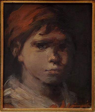 Schilderij van kunstschilderes Marthe De Spiegeleir