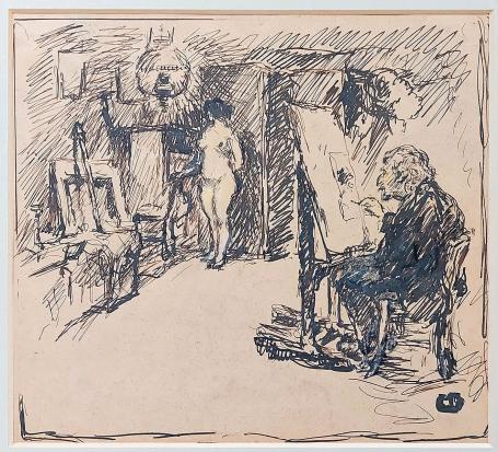 Belgische kunstenaar Maurice Dupuis