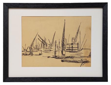 tekening van de Antwerpse tekenaar Mous kopen