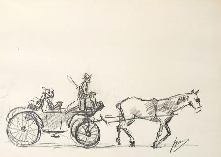 Grafisch kunstwerk van Jos Mous of Joseph Mous