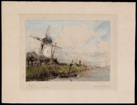 Opgehoogde ets van Maurice Seghers  kopen