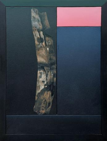 Hedendaags schilderij uit 1991 van de kunstschilder Roger Nellens