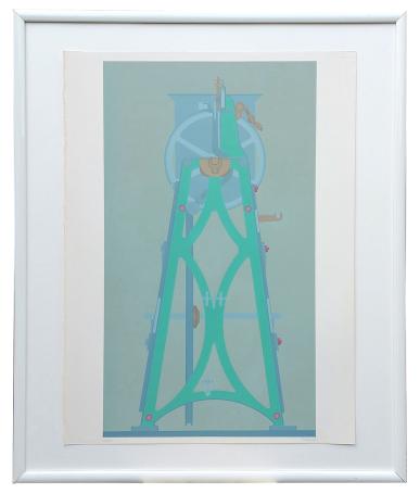 Zeefdruk van Belgische kunstenaar Roger Nellens kopen