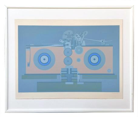 Zeefdruk van Belgische kunstenaar Roger Nellens kopen