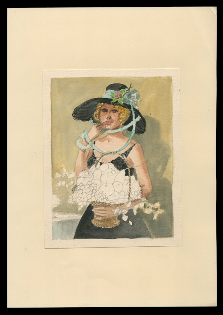 Kunstwerkje, aquarel van Pascal Van Den Steen