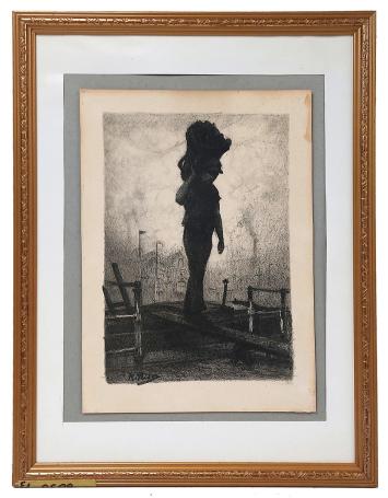 Kurt Peiser print Le Débardeur