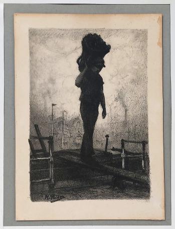 Le Débardeur offset print van Kurt Peiser